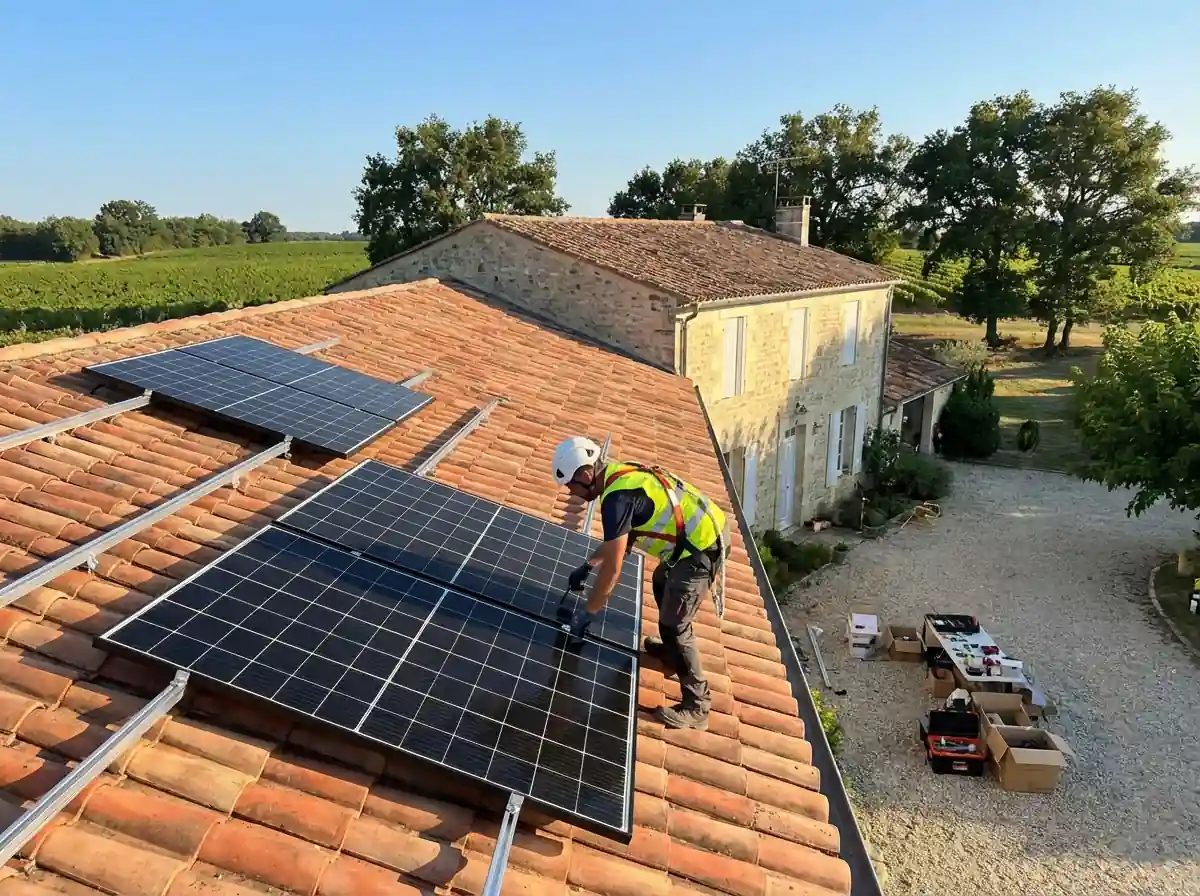 Installation de Panneaux Solaires Canéjan